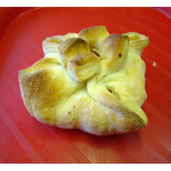 Слойка с яблоком